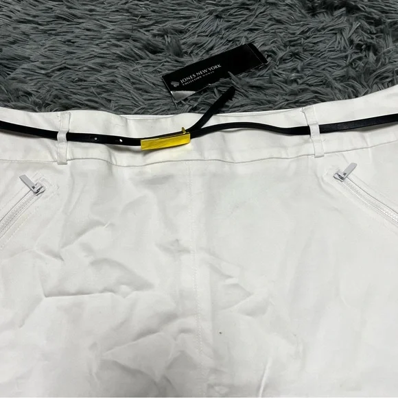 NWT Jones New York Collection Stretch White Pencil Skirt Size 16w - Picture 4 of 10